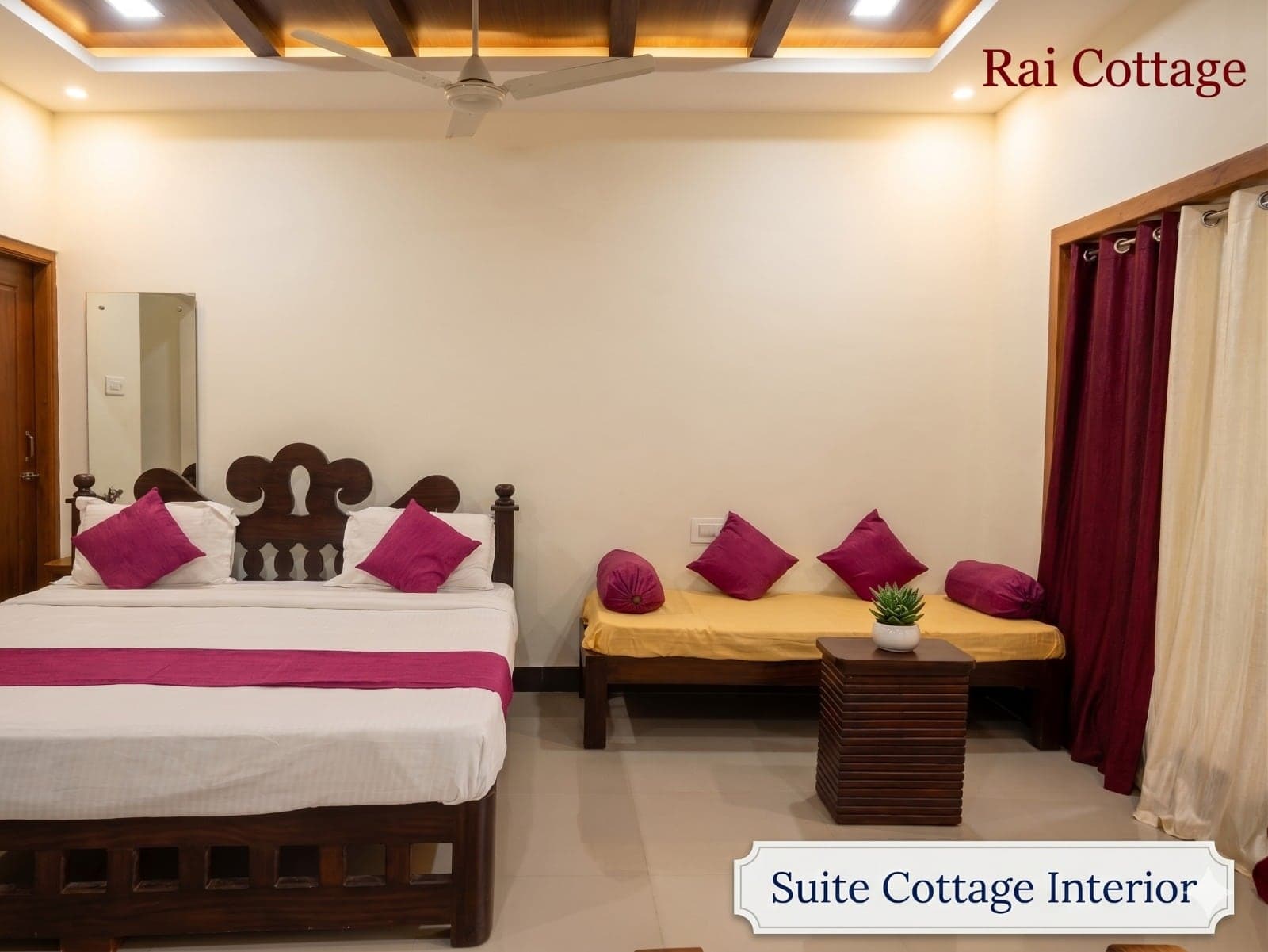 Bedroom of the Suite Cottage at Rai Cottage